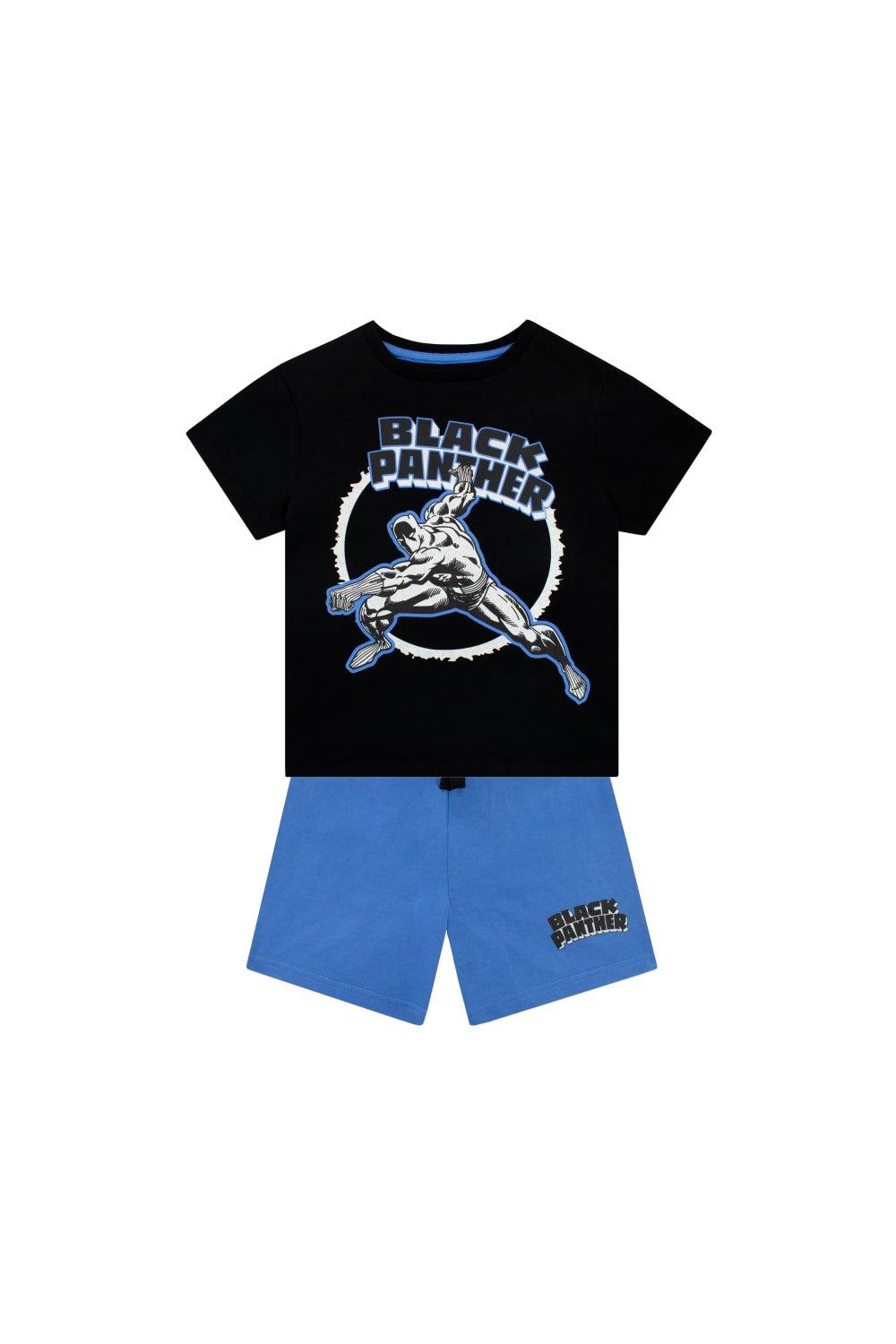 Black Panther T-Shirt And Short Set
