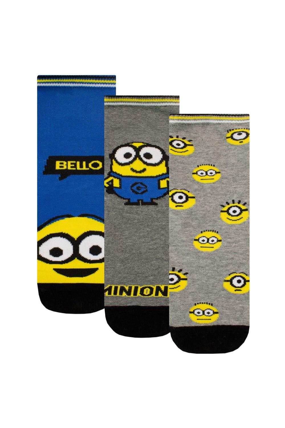 Minions Socks 3 Pack