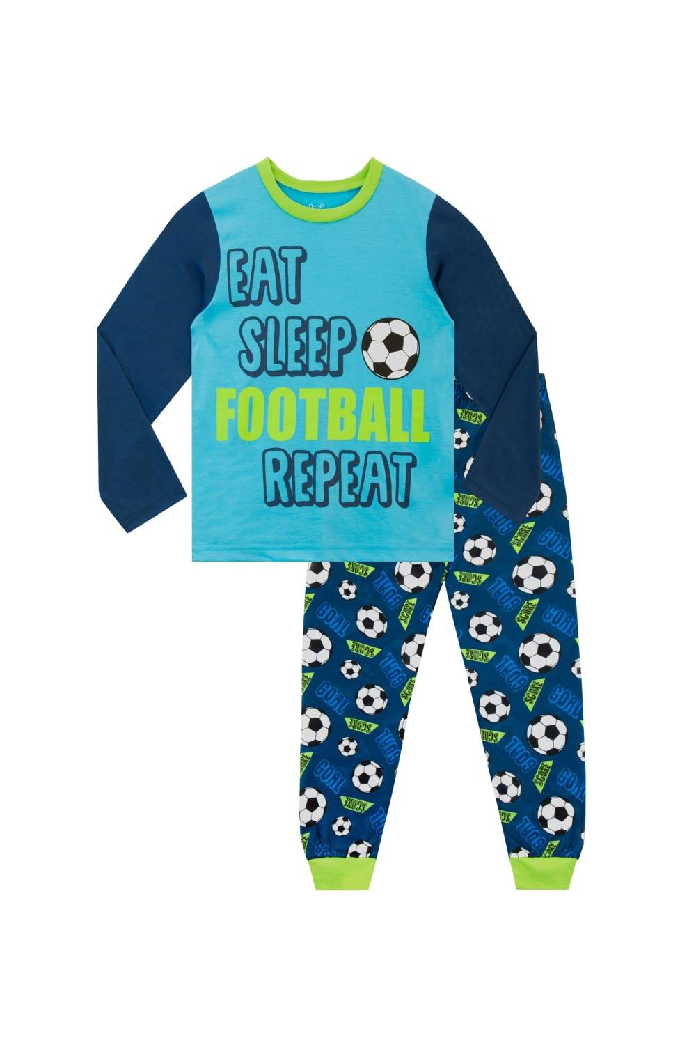 Eat Sleep Football Repeat Pyjamas