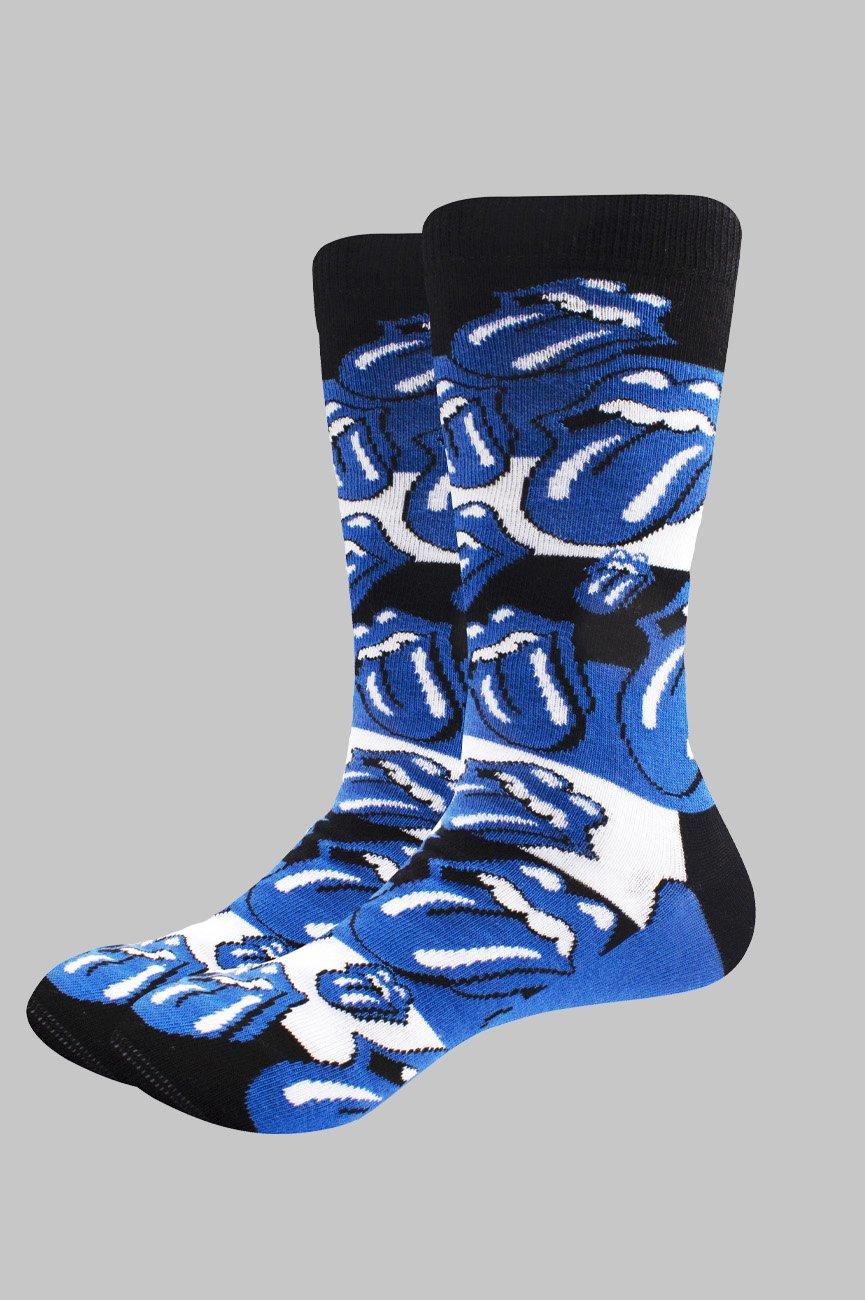 Blue Tongues Socks