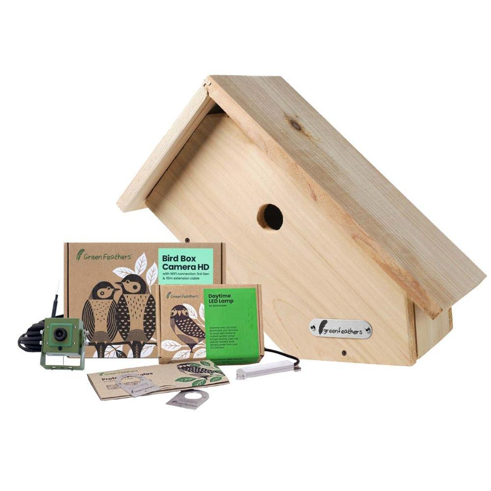 WiFi HD Camera with Side View Bird Box Complete Pack