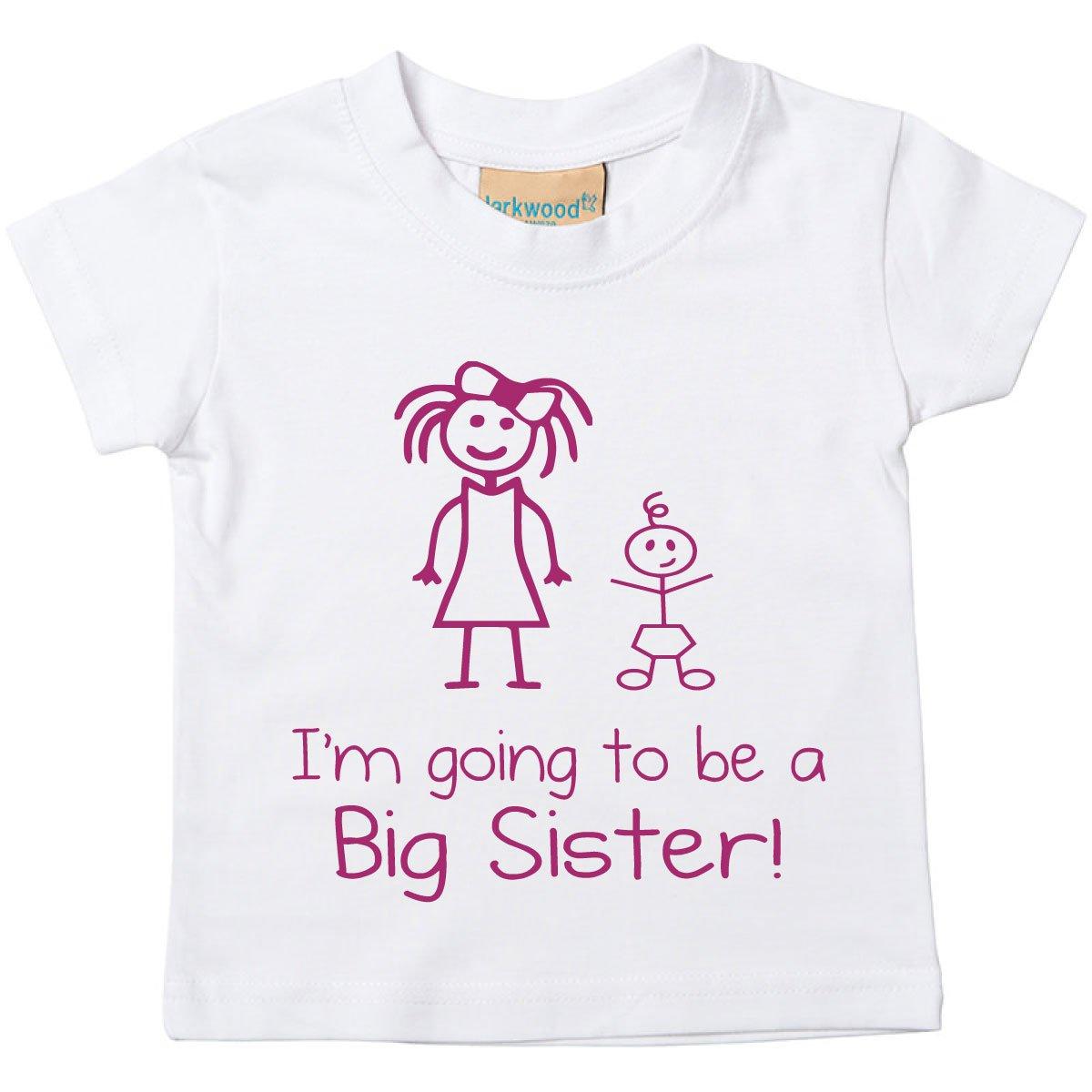 I’m Going To Be a Big Sister White Tshirt
