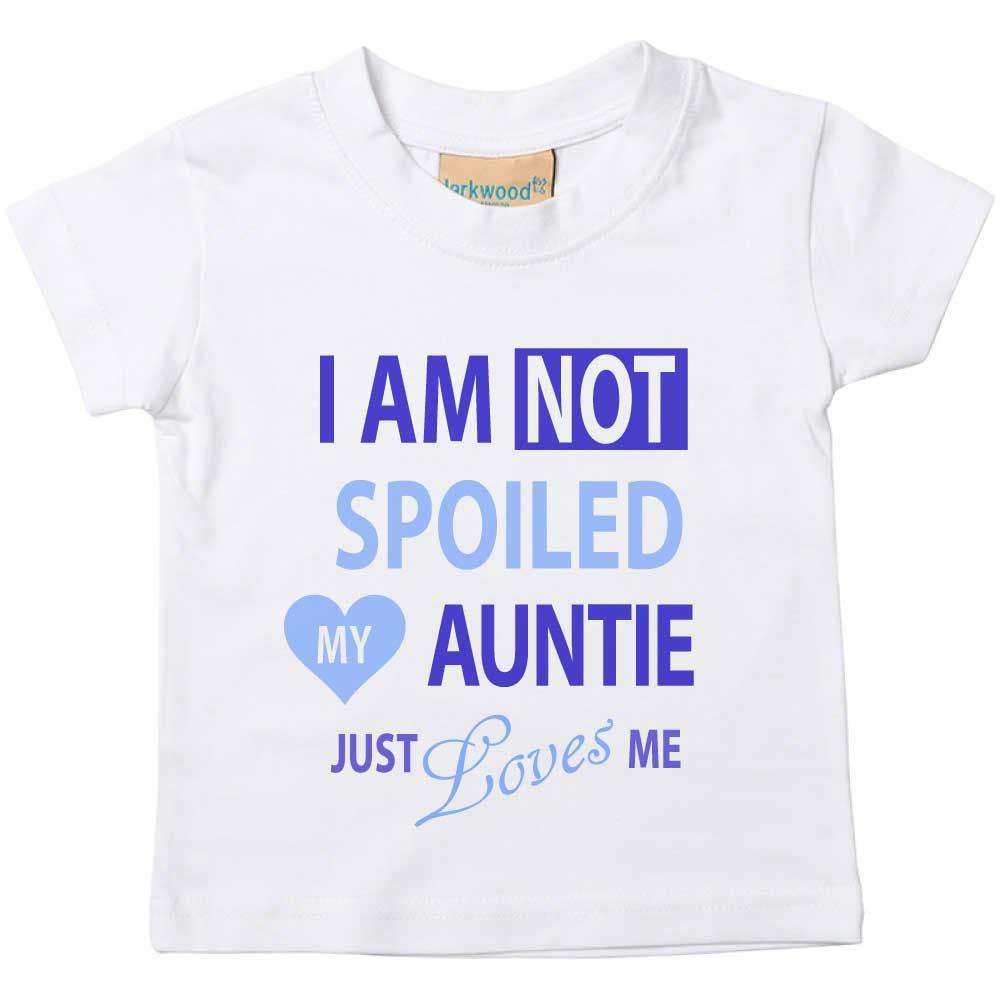 I’m Not Spoiled My Auntie Just Loves Me Boys Tshirt
