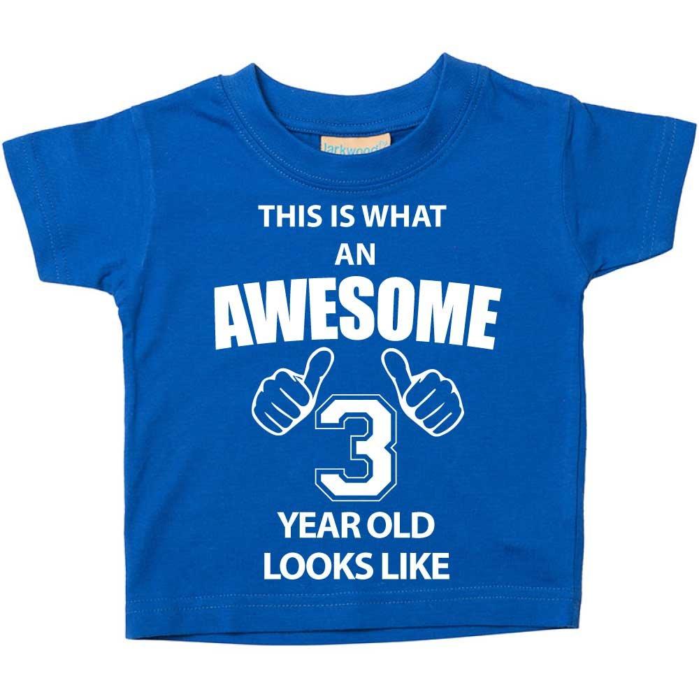 This Is What An Awesome 3 Year Old Looks Like Tshirt