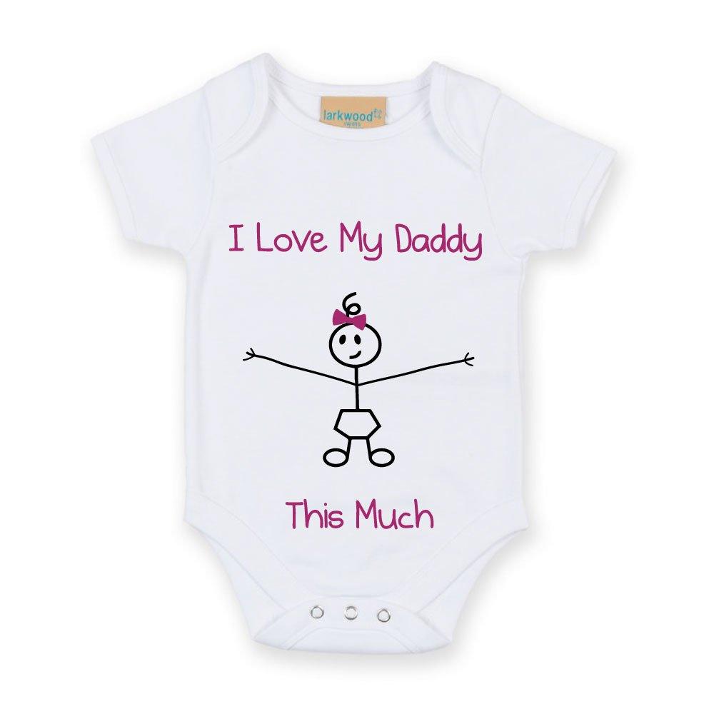 I Love My Daddy This Much Baby Grow