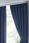 Fusion 'Dijon' Thermal and Blackout Fully Lined Pencil Pleat Curtains thumbnail 2