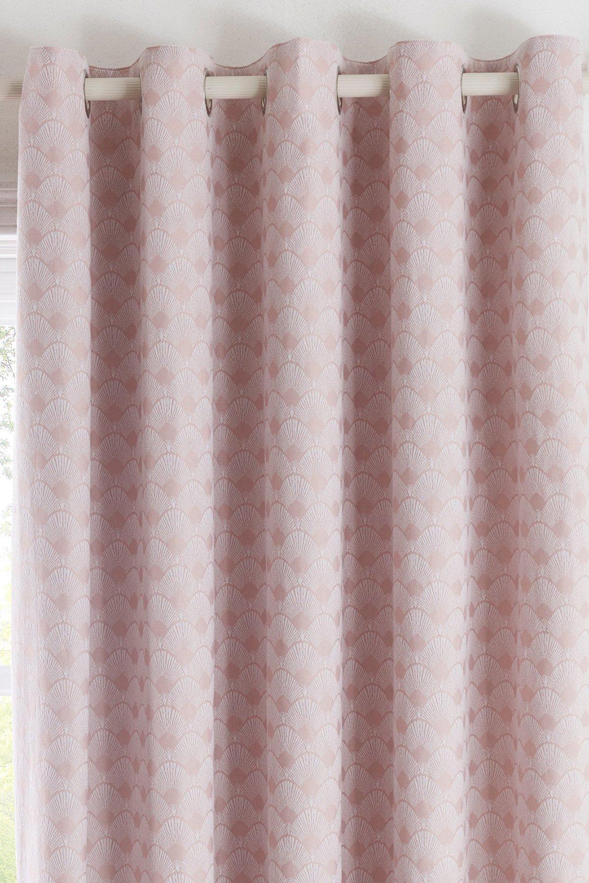 Dreams & Drapes Tiffany Eyelet Lined Curtains|229x229cm(90x90inches)
