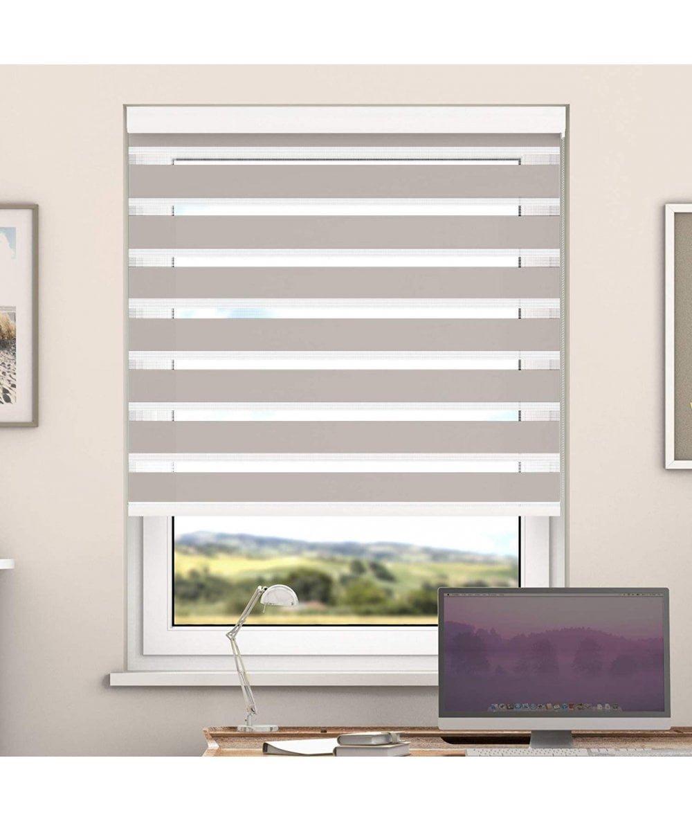 Amphora Day And Night Zebra Roller Blind with Cassette