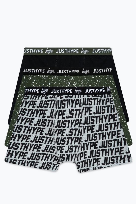 Hype Just 3 Pack Boxers 1