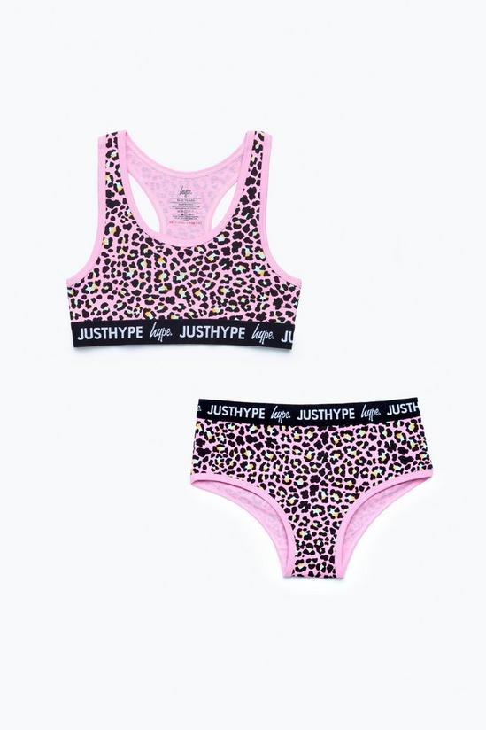 Hype Disco Leopard Underwear Set 1