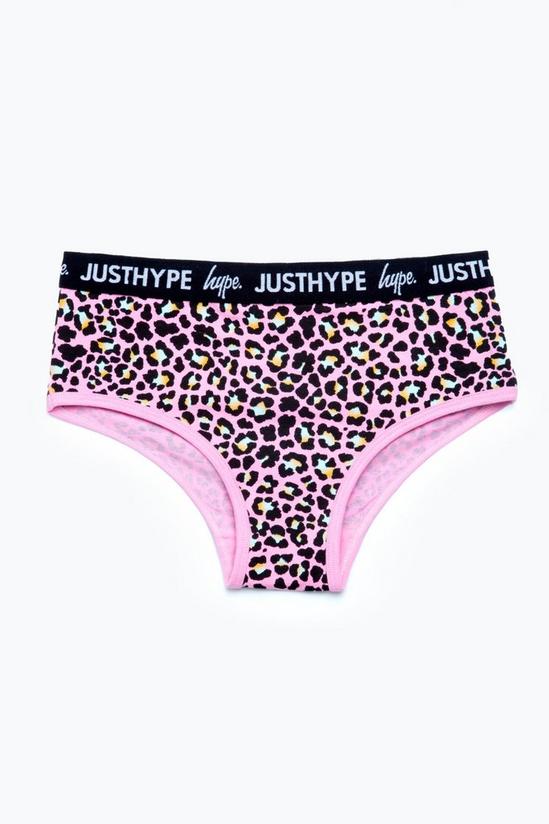 Hype Disco Leopard Underwear Set 3