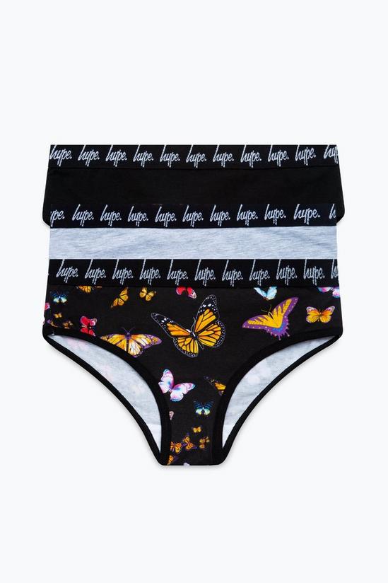 Hype Butterfly 3 Pack Briefs 1