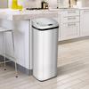 HOMCOM 50L Infrared Touchless Automatic Motion Sensor Dustbin thumbnail 2