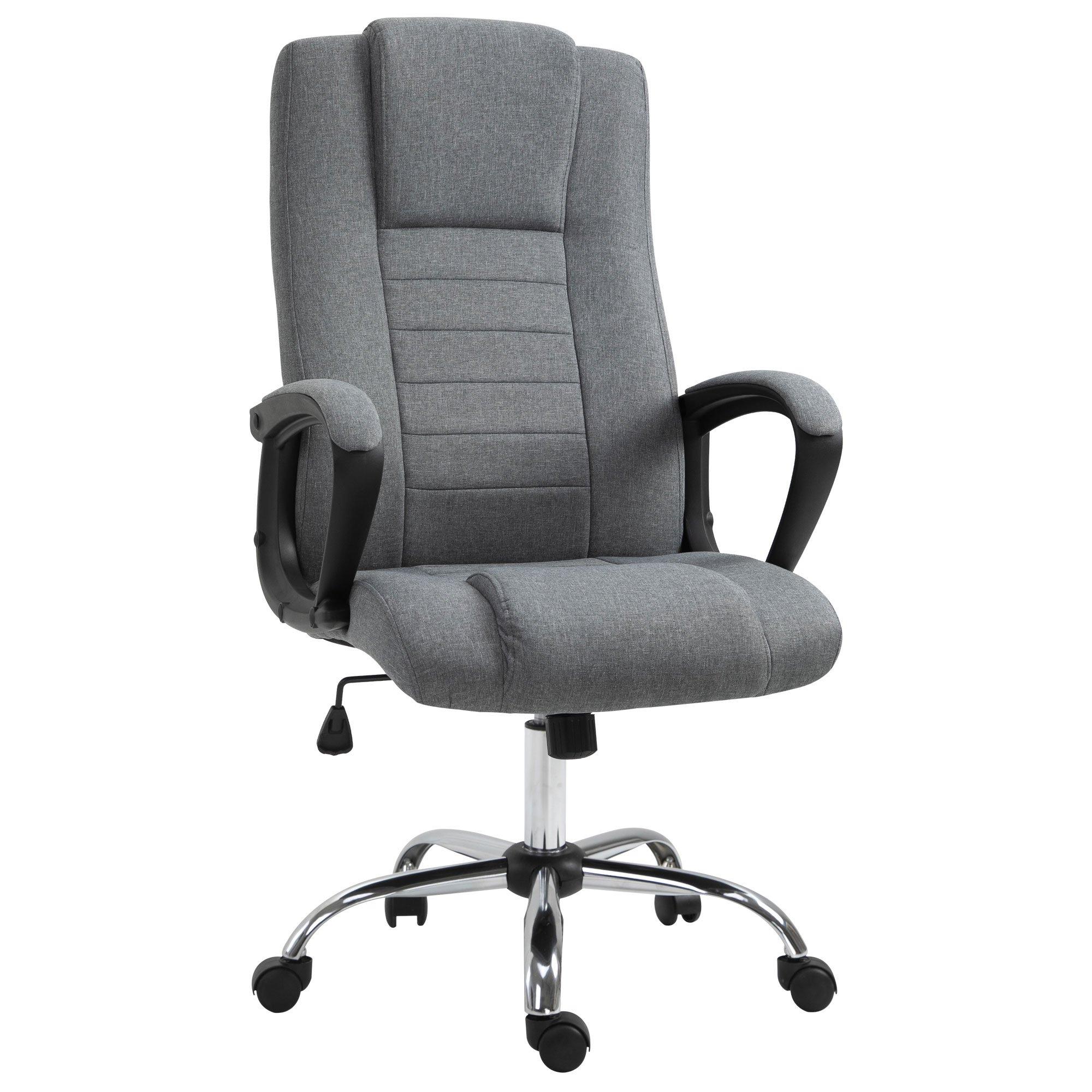 Home Office Chair Chair Adjustable Height Tilt Function Linen