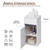 HOMCOM Modern Minimalistic Bathroom Storage Cabinet Drawer Cupboard thumbnail 6