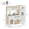 HOMCOM Kids Kitchen Playset with Accessories Large Simulation Kitchen Cooking thumbnail 3