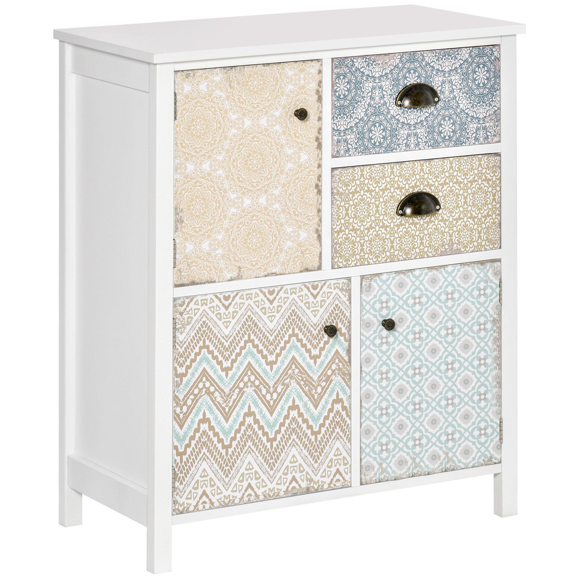 Sideboard Storage Chest Shabby Chic Cabinet Multi purpose Entryway