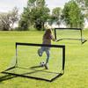 HOMCOM Football Goal Folding Outdoor with All Weather Net Kids Adults 6'x3' thumbnail 2