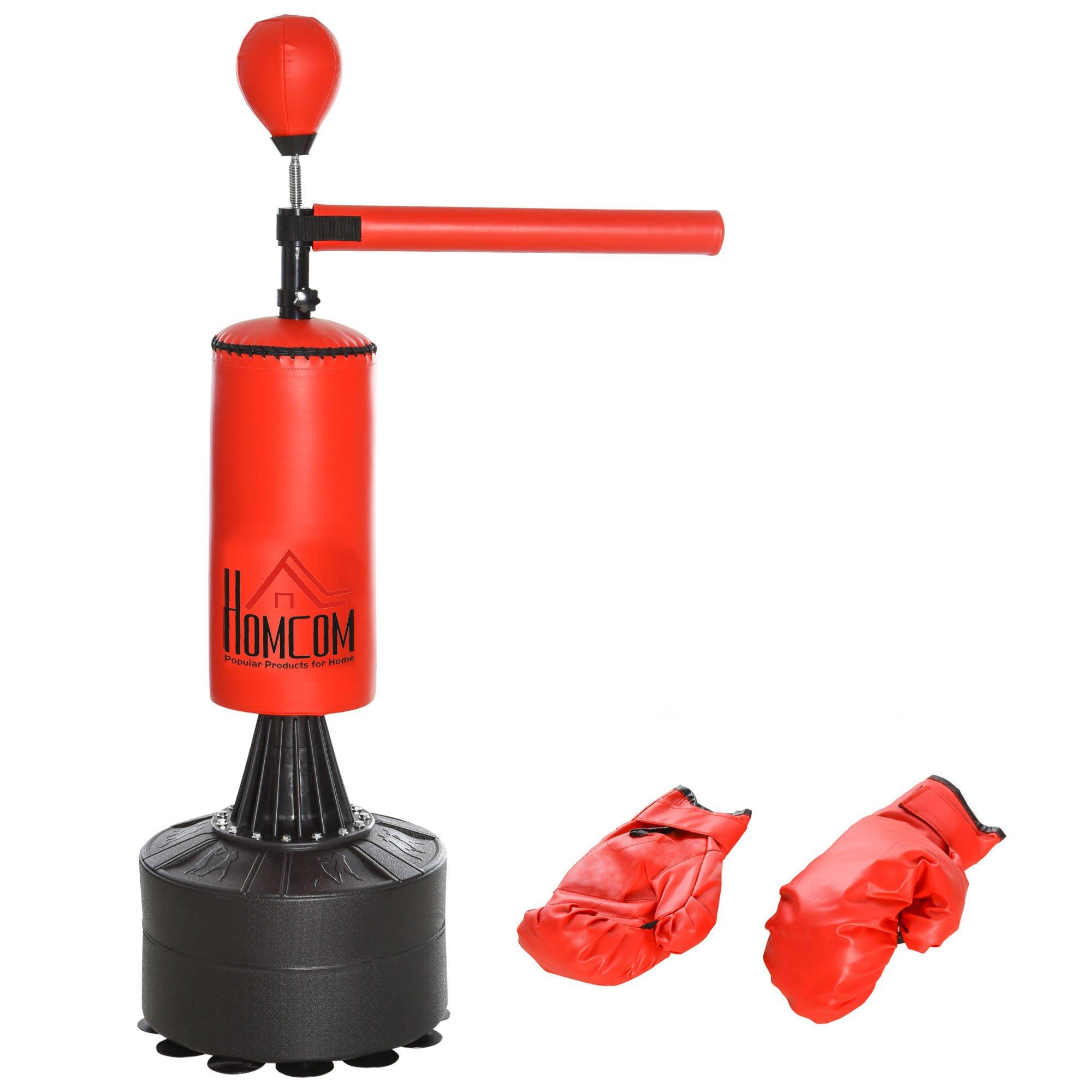 Boxing Punch Bag Stand with Rotating Flexible Arm Speed Ball Base