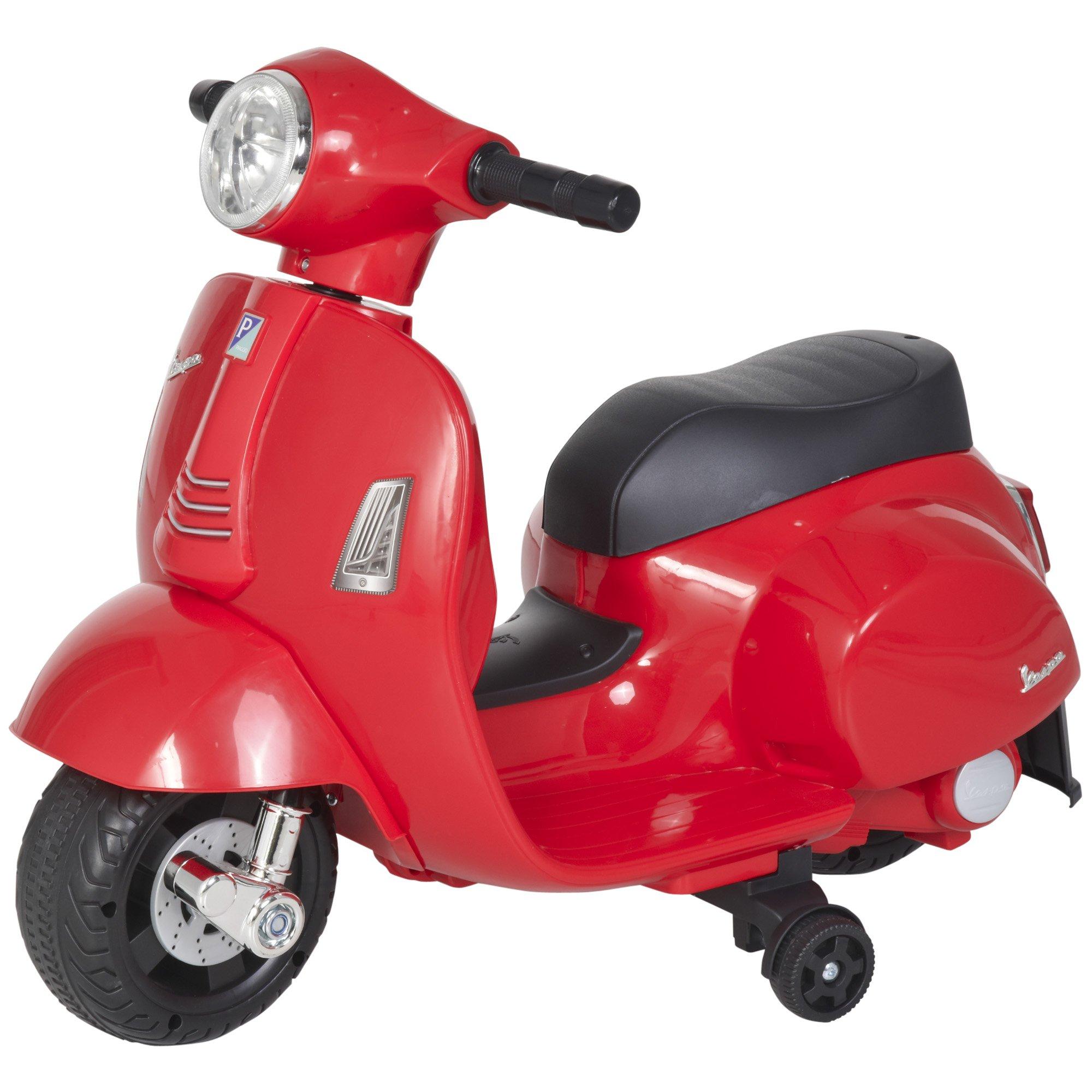 Vespa Licensed Kids Ride On Motorcycle 6V Battery Powered Toys