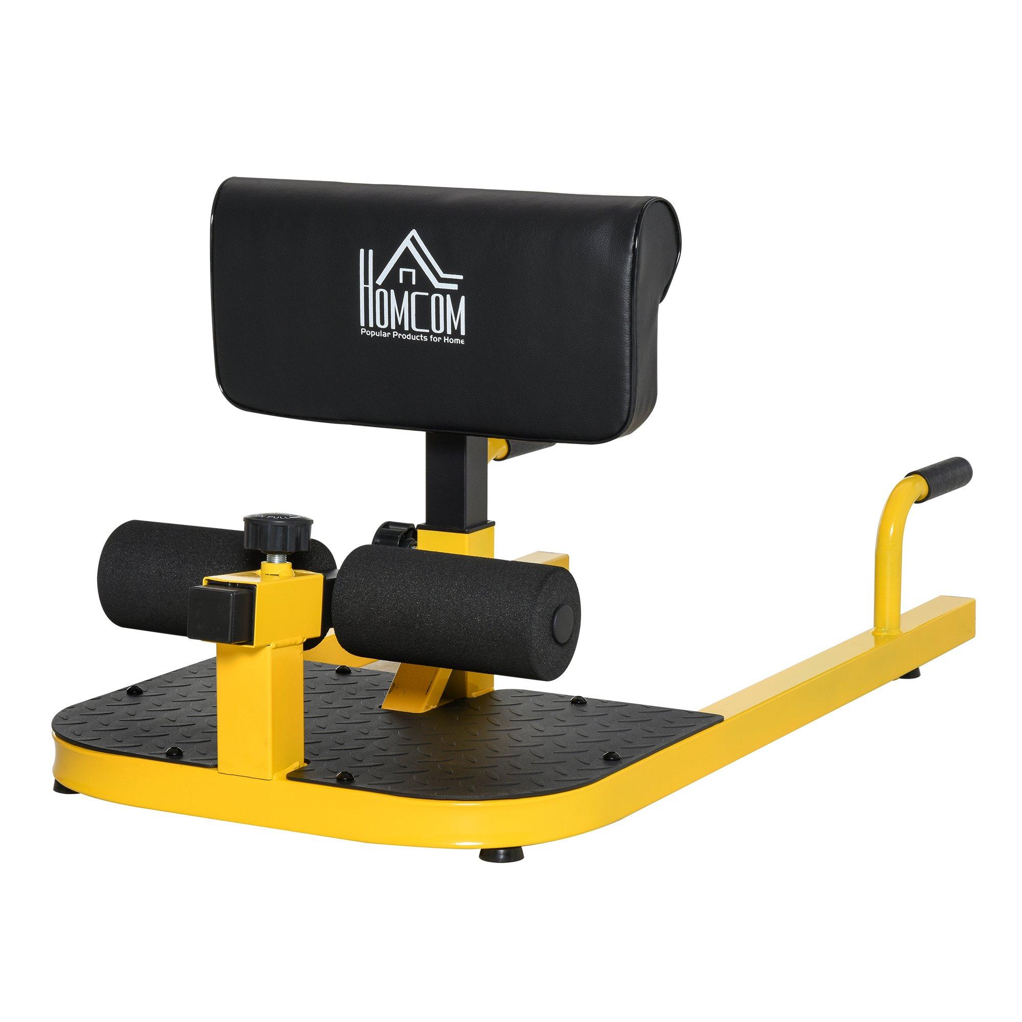 Squat Machine Sit Up Push Up Work Out Leg Exercise Adjustable