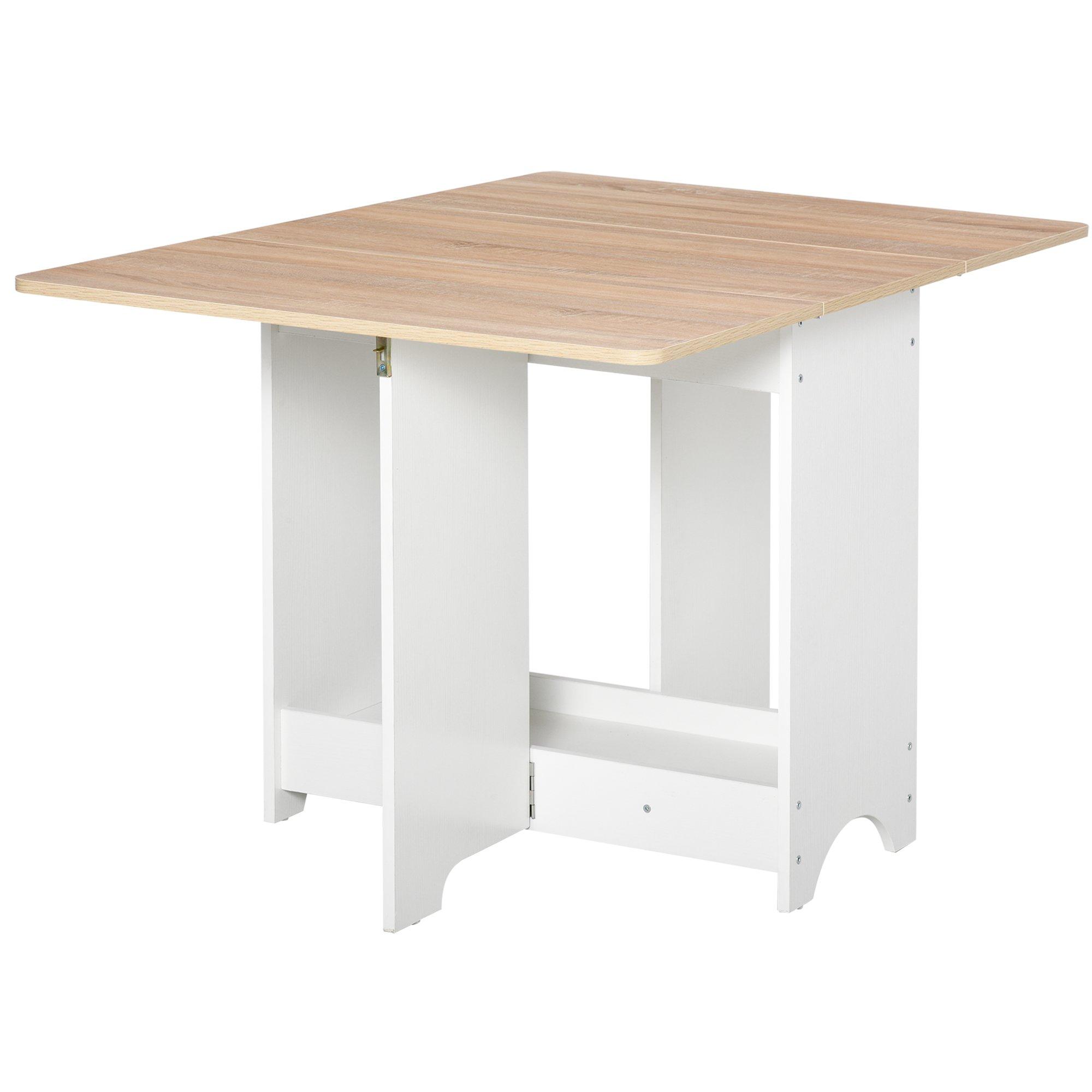 Drop Leaf Dining Table Folding Desk Foldable Bar Table
