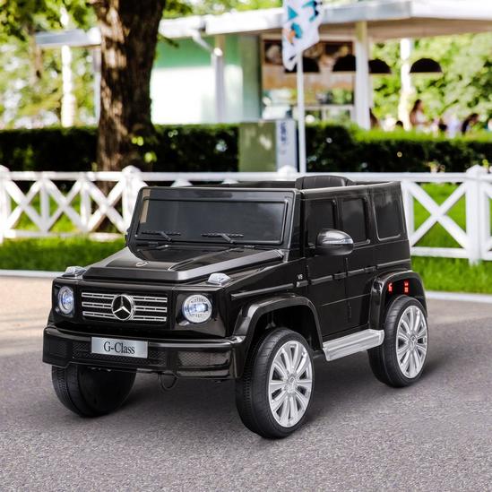 HOMCOM Mercedes Benz G500 12V Kids Electric Ride On Car Toy Remote Control 2