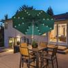 OUTSUNNY 24 LED Solar PoweParasol Umbrella Garden Tilt Outdoor String Light thumbnail 2