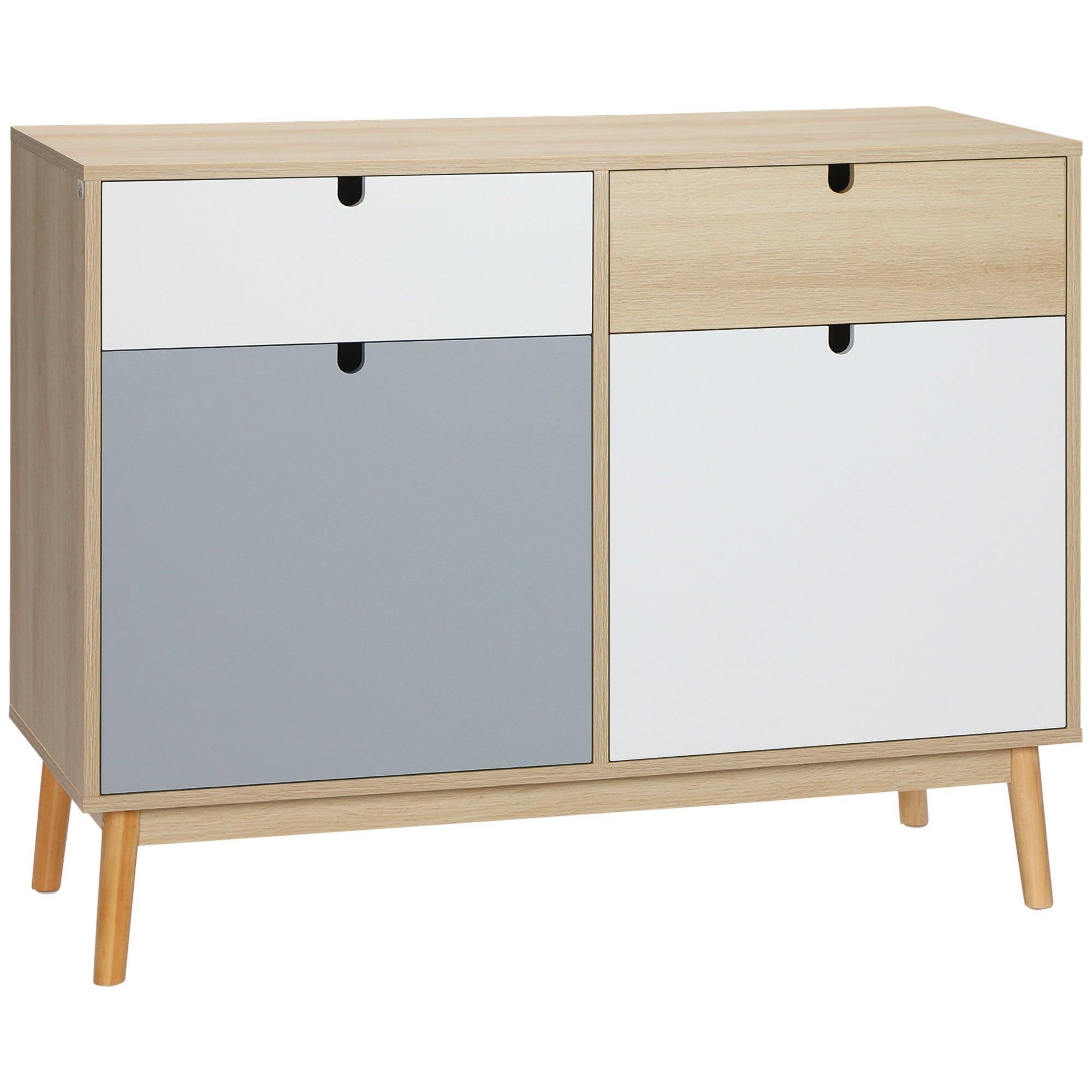 Sideboard Storage Cabinet Kitchen Cupboard with Drawers for Bedroom