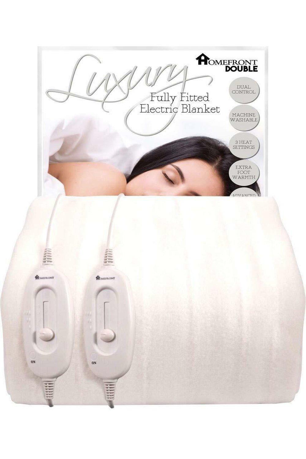 Electric Blanket Fitted Heated Bed Mattress Cover Dual Control