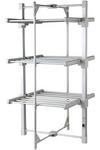 Glamhaus Electric Heated Clothes Airer Dryer Indoor Foldable Horse Rack 3 Tier thumbnail 3