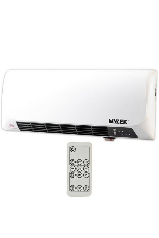 MYLEK Electric Ceramic Over Door Fan Heater Air Curtain 2kW White 1