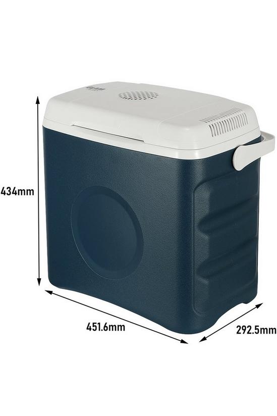 Picnicware Insulated Electric 30l Cooler Box 3 Power Options Warm And Cool Setting Glamhaus 5704
