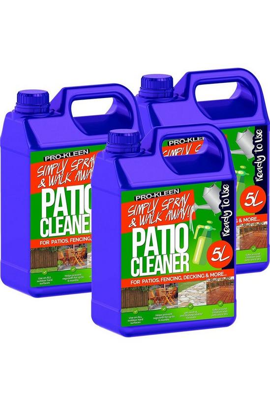 ProKleen Ready to Use Simply Spray Patio, Fencing & Decking Cleaner 3 x 5L 1