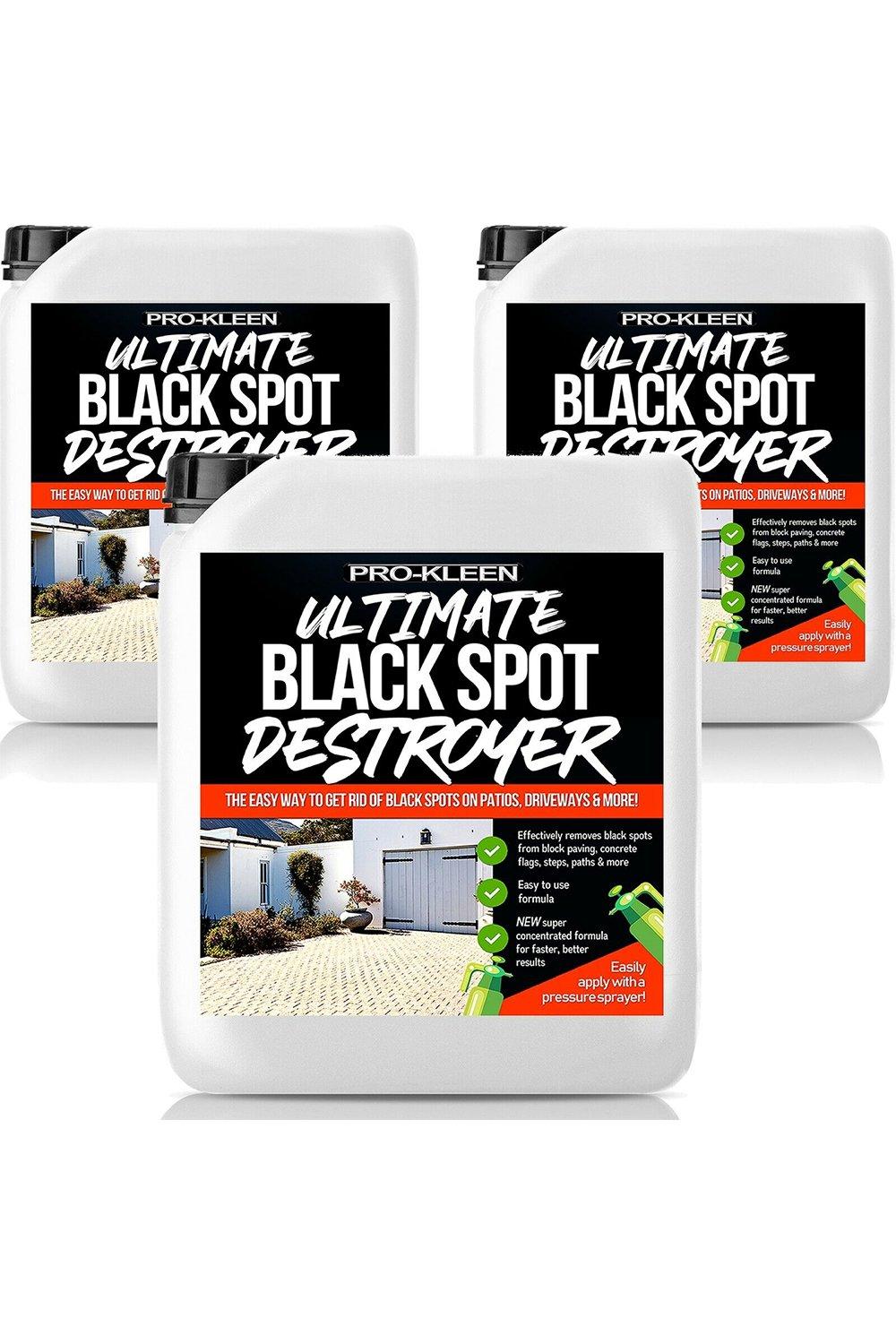 Ultimate Black Spot Remover Destroyer Patio Cleaner 3 x 5L
