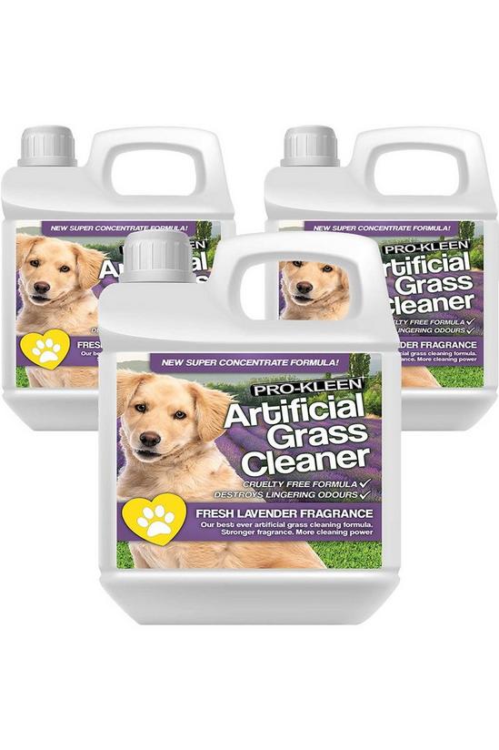 ProKleen Artificial Grass Cleaner Disinfectant 3 x 1L Lavender Fragrance 1