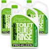 ProKleen Organic Toilet Chemical Fluid Rinse Caravan & Motorhome Cleaner 3 x 2L thumbnail 1
