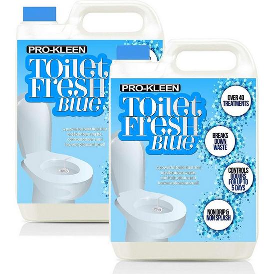 ProKleen Caravan & Motorhome Chemical Toilet Fresh Blue Cleaner 1 x 5L 1