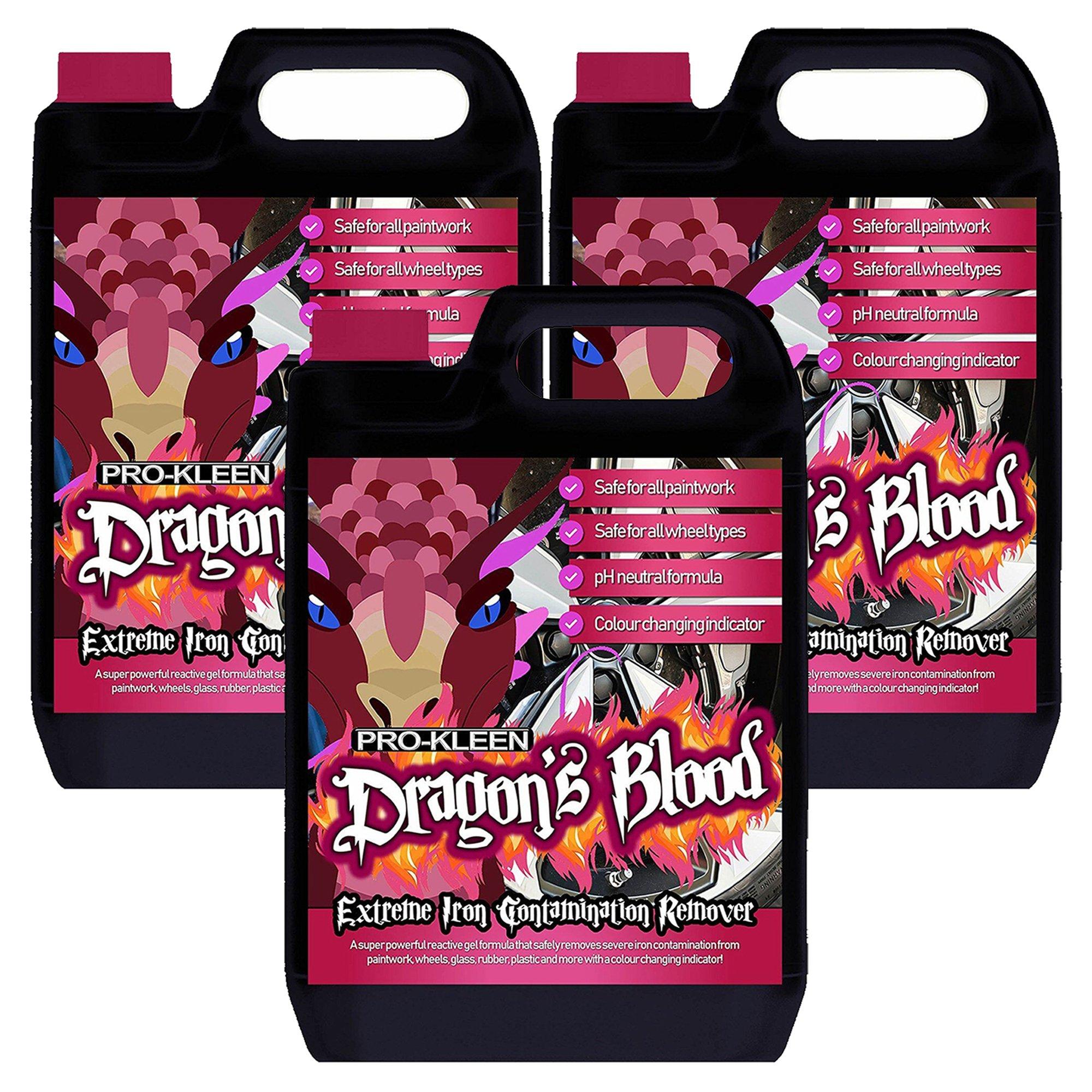 Dragon's Blood Iron Contamination Fallout Remover 3 x 5L