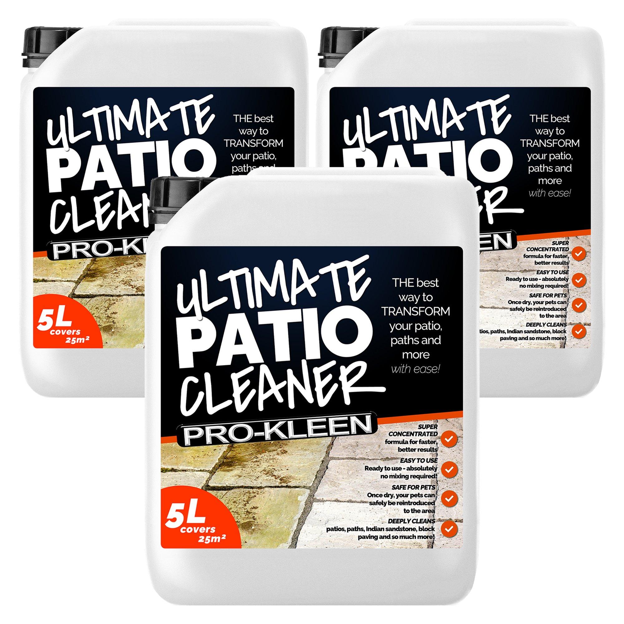Ultimate Patio Cleaner & Black Spot Remover 3 x 5L