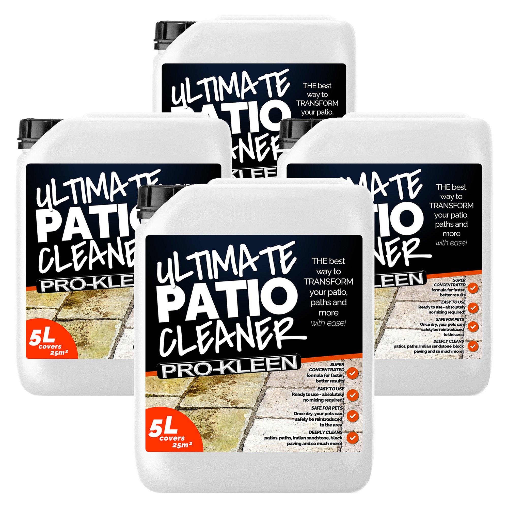 Ultimate Patio Cleaner & Black Spot Remover 4 x 5L