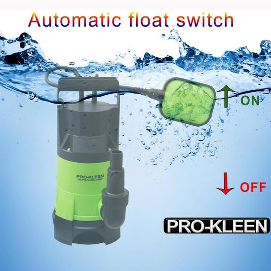 ProKleen Electric Submersible Dirty or Clean Water Pump 750W with 20M Hose 3