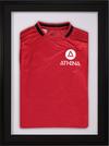 Vivarti Athena 3D Mounted Sports Shirt Display Frame with Black Frame and Black Mount 60 x 80cm thumbnail 1