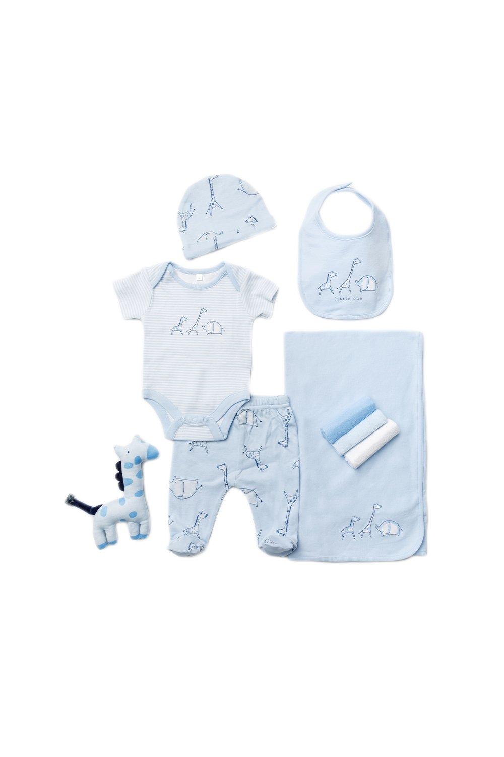 Animal Print Cotton 10-Piece Baby Gift Set