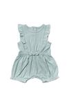 Miss Cotton Frill Sleeved Playsuit thumbnail 3