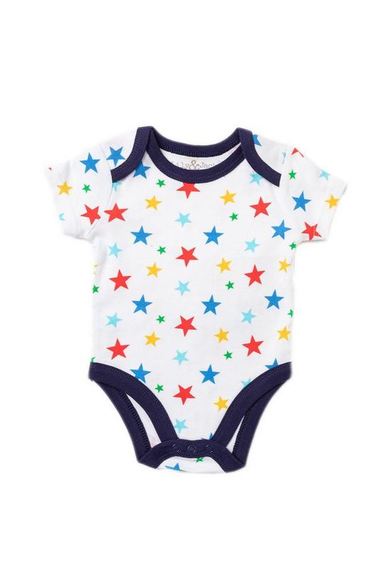 Lily and Jack Rockets Print Cotton 3-Piece Baby Gift Set 3