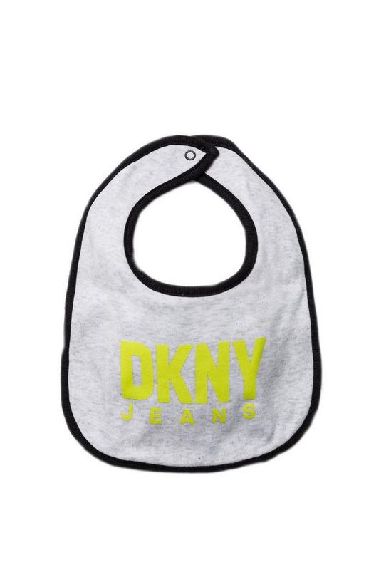 DKNY Jeans Original , 0-3 Months, Infant Set (Bodysuit, Bib, Socks), Gift  Box
