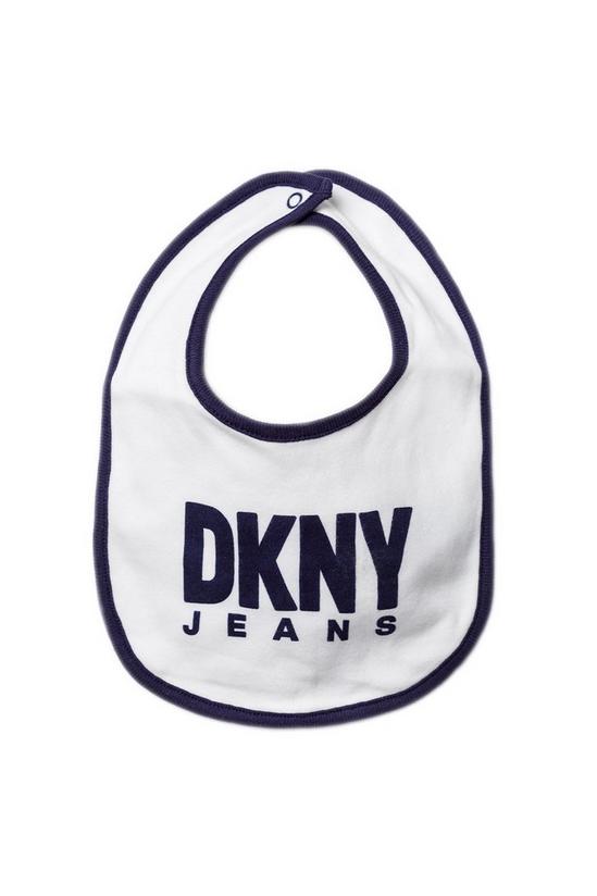 DKNY Jeans Original , 0-3 Months, Infant Set (Bodysuit, Bib, Socks), Gift  Box