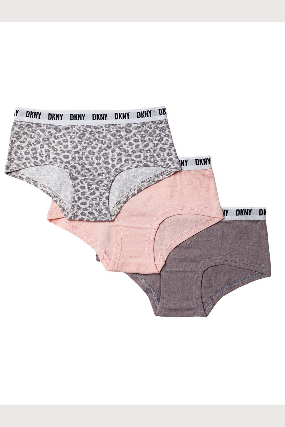 Underwear & Socks, Girls 3 Pack Knickers Set Hipster Briefs Kids Teens  Pink Grey Underwear Age 6-14 years