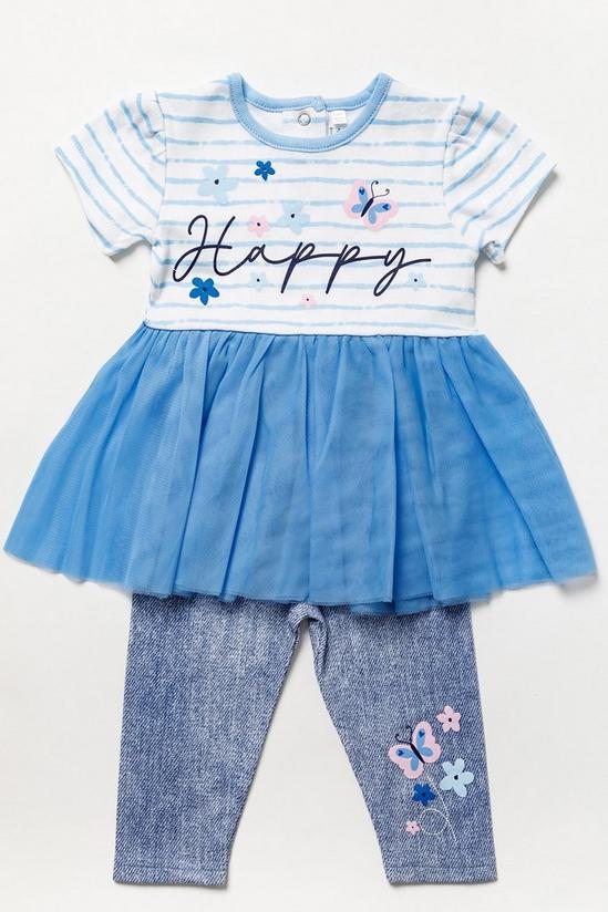 Lily and Jack Tutu Dress and Legging Outfit Set 1